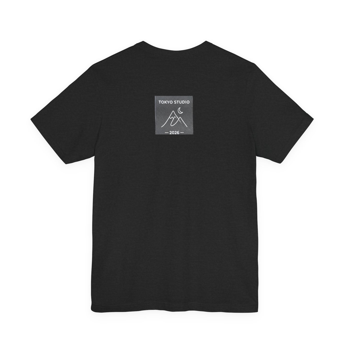 Tokyo Studio - Minimalist Wave Tee (Black & White)
